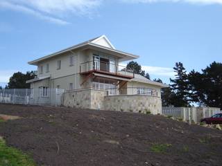 House Lake, noh ARCHITECTS noh ARCHITECTS Casas rurales Piedra