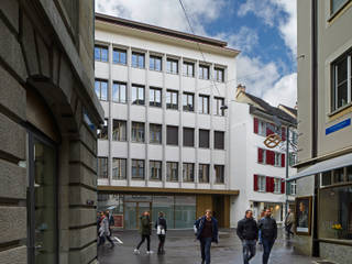 Wohn-/Geschäftshaus Rümelinsplatz , Ave Merki Architekten Ave Merki Architekten Commercial spaces Stone