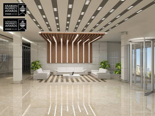 Hewa Holding Head Office - Erbil / Iraq, Sia Moore Archıtecture Interıor Desıgn Sia Moore Archıtecture Interıor Desıgn Commercial spaces لکڑی Beige