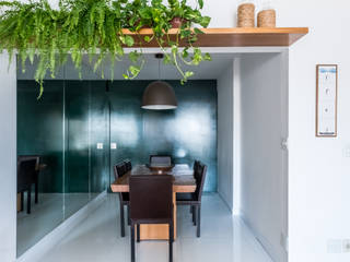 Apartamento Amplo, moderno e sofisticado no coração do Jardins, Studio Elã Studio Elã Salas de jantar ecléticas