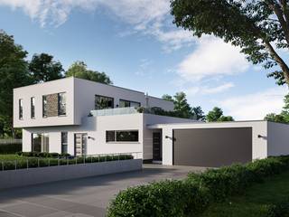 Architekturvisualisierung, Private Villa, Kronberg, Render Vision Render Vision