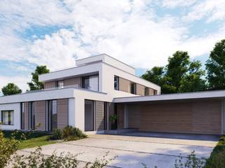 Architekturvisualisierung Bauhaus-Villa, München, Render Vision Render Vision