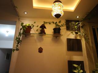 Mr Shiva Nadh Reddy | 2BHK | Bangalore | Full Furnished Home, Enrich Interiors & Decors Enrich Interiors & Decors الآسيوي، الممر، رواق، &، درج