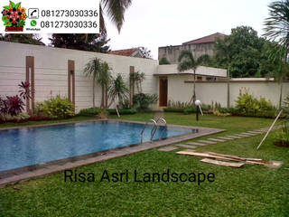 jasa pembuatan taman, kolam, vertical garden, carport batu sikat ampyangan, ornamen relif, batu alam, kolam koi, kolam renang di surabaya, cv. riasla cv. riasla