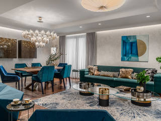 GLAM, SAFRANOW SAFRANOW Modern living room