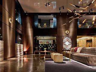 PARAMOUNT HOTEL, NYC, DelightFULL DelightFULL Commercial spaces Copper/Bronze/Brass Black