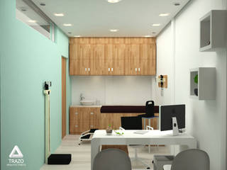 COLSULTORIO LENNIN, Trazo Arquitectonico Trazo Arquitectonico Phòng học/văn phòng phong cách tối giản
