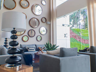 Casa Lagos 94, Excelencia en Diseño Excelencia en Diseño Modern Living Room White