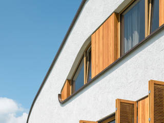 Haus S, Henecka Architekten BDA Henecka Architekten BDA Einfamilienhaus Holz Holznachbildung