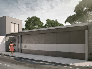 Casa J799, Studio ADM - Arquitectura y Diseño Mexicano Studio ADM - Arquitectura y Diseño Mexicano Modern houses