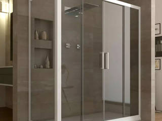 Box Doccia Angolari, GiordanoShop GiordanoShop Modern bathroom Glass