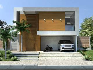 Fachadas Modernas, Beltor Constructora Beltor Constructora บ้านและที่อยู่อาศัย