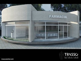 FARMACIAS ISSEMYM, TRASSO ATELIER TRASSO ATELIER Commercial spaces