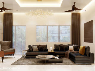 The modern Touche, Raj Creation Raj Creation Living room