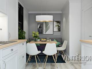2 Floors family`s flat in scandinavian design, Vinterior - дизайн интерьера Vinterior - дизайн интерьера Кухня