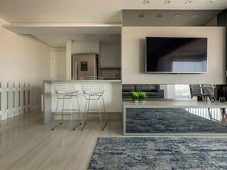 Apto. Momento Boulevard, LAM Arquitetura | Interiores LAM Arquitetura | Interiores Modern living room