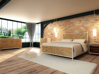 BED Collections, Koncept Design Furniture Koncept Design Furniture Chambre moderne Bois Effet bois