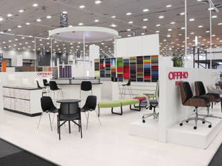 EXPOMUEBLE 2019 GUADALAJARA , OFFIHO OFFIHO Commercial spaces