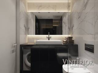 Gloria Park`s designed appartment, Vinterior - дизайн интерьера Vinterior - дизайн интерьера ห้องน้ำ