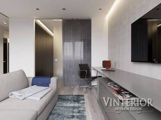 Gloria Park`s designed appartment, Vinterior - дизайн интерьера Vinterior - дизайн интерьера Вітальня