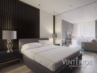 Gloria Park`s designed appartment, Vinterior - дизайн интерьера Vinterior - дизайн интерьера ห้องนอน