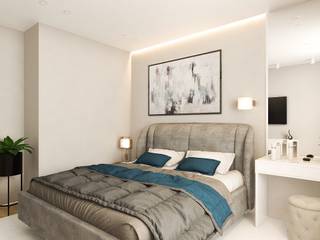 Дизайн спальни, Design_House Design_House Camera da letto minimalista Legno Effetto legno