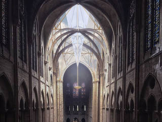 Rehabilitación de la cubierta de Notre-Dame en París, POA Estudio Arquitectura y Reformas en Córdoba POA Estudio Arquitectura y Reformas en Córdoba Gewerbeflächen Glas