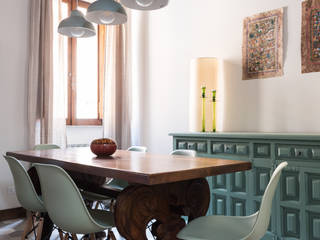 HORTUM APARTAMENT, Caterina Raddi Caterina Raddi Eclectic style dining room Green