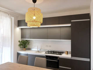 Residenze Quadrivium, Desearq Studio _ architettura e interior design a Milano Desearq Studio _ architettura e interior design a Milano Cucina moderna