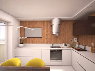 Геометрия/Geometry , ekovaleva.prodesign ekovaleva.prodesign Cocinas minimalistas