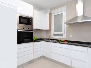 Home Staging en piso vacío en Madrid, Theunissen Home Staging Madrid Theunissen Home Staging Madrid Built-in kitchens