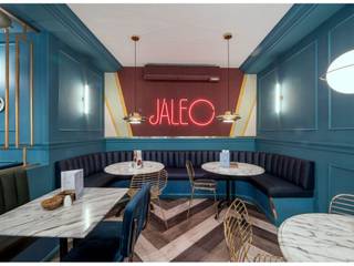 JALEO, el restaurante madrileño de los Austrias, MisterWils - Importadores de Mobiliario y departamento de Proyectos. MisterWils - Importadores de Mobiliario y departamento de Proyectos. 商業空間