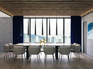 BE GRAND PARK BOSQUES, ARQUIFY ARQUIFY Modern Dining Room