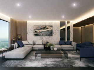 RESIDENCE BOSQUE REAL, ARQUIFY ARQUIFY Modern Living Room