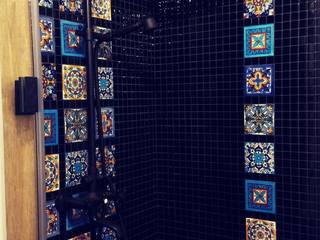 Mexikanisches Patchworks, Cerames Cerames Casas de banho clássicas Cerâmica
