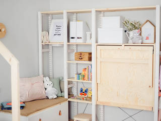 Quarto de menina , YS PROJECT DESIGN YS PROJECT DESIGN Kamar Bayi/Anak Gaya Skandinavia Kayu Wood effect