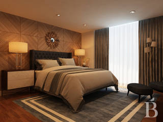 Suite | 3D, Bis-bis Design Studio Bis-bis Design Studio Phòng ngủ phong cách chiết trung Gỗ Wood effect