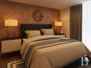 Suite | 3D, Bis-bis Design Studio Bis-bis Design Studio Kamar Tidur Gaya Eklektik Kayu Wood effect