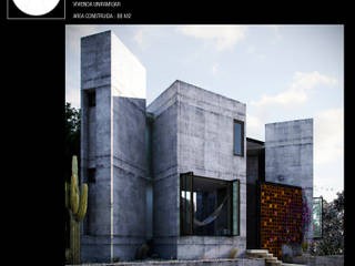 LA CUADRATURA DEL TRIANGULO, ESQUEMA ARQUITECTURA ESQUEMA ARQUITECTURA منزل عائلي صغير أسمنت