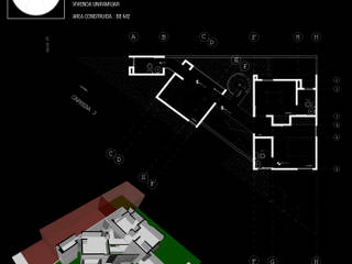 LA CUADRATURA DEL TRIANGULO, ESQUEMA ARQUITECTURA ESQUEMA ARQUITECTURA منزل عائلي صغير أسمنت