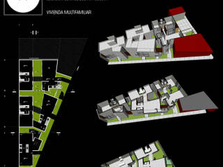 UNA BRECHA EN EL INTERIOR, ESQUEMA ARQUITECTURA ESQUEMA ARQUITECTURA Casas multifamiliares Ladrillos