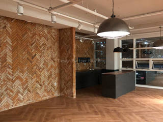 [사무공간] 오피스 인테리어, Design Partner Blue box Design Partner Blue box Industrial style study/office Bricks