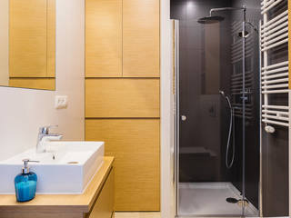 Mieszkanie na wynajem, ZAWICKA-ID Projektowanie wnętrz ZAWICKA-ID Projektowanie wnętrz Modern Bathroom