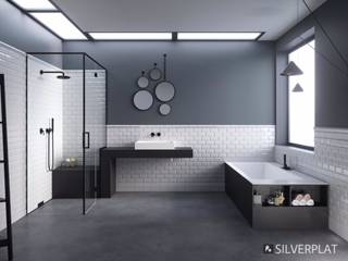 Bagno Design, SILVERPLAT SILVERPLAT Salle de bain industrielle