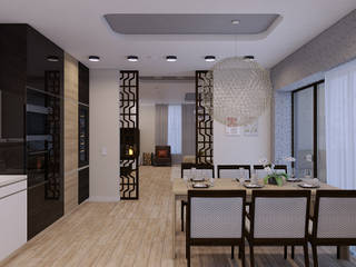 Частный дом в Юкках, Wide Design Group Wide Design Group Minimalist living room