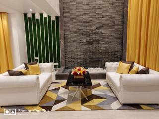 Drawing Room Enrich Interiors & Decors Modern living room