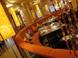 Bespoke Banquette Seating For Asha’s Restaurant Birmingham, Spiro Designs Spiro Designs