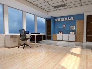Proyecto Oficinas Polanco CDMX, GREAT+MINI GREAT+MINI Modern style study/office Wood-Plastic Composite