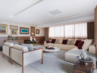 Sala de estar com estilo, MIS Arquitetura e Interiores MIS Arquitetura e Interiores Living room