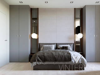 Minimalizm, Vinterior - дизайн интерьера Vinterior - дизайн интерьера Minimalist bedroom